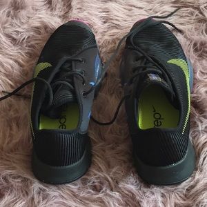 Nike Air Zoom SuperRep II, black-green-purple, size 5.5